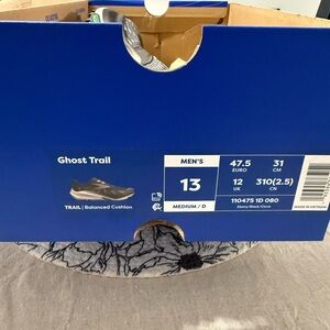 Brooks Ghost Trail Men's Trail Shoes - Black/Gray